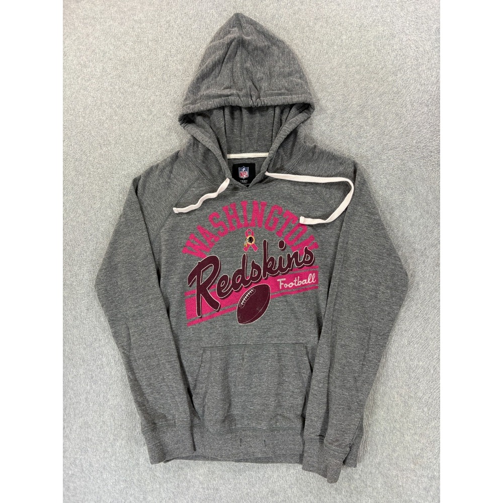 Washington Redskins NFL Screened Logo Stadium Hoodie Sweatshirt (Women's Medium)